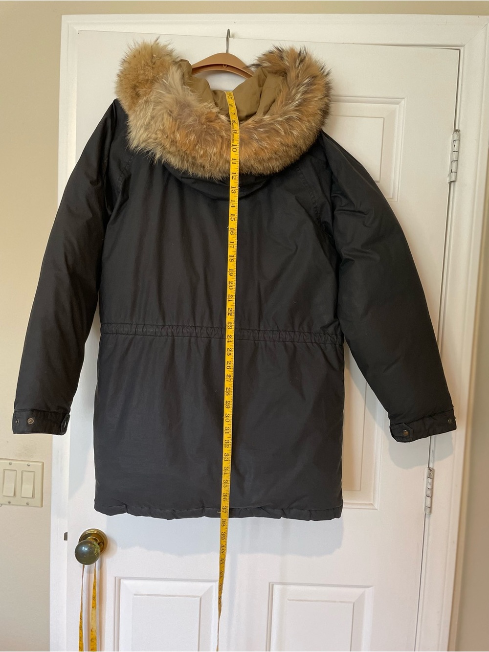 Polo by Ralph Lauren Black  Down Jacket, Genuine Fox 


 Down Jacket  w Fox